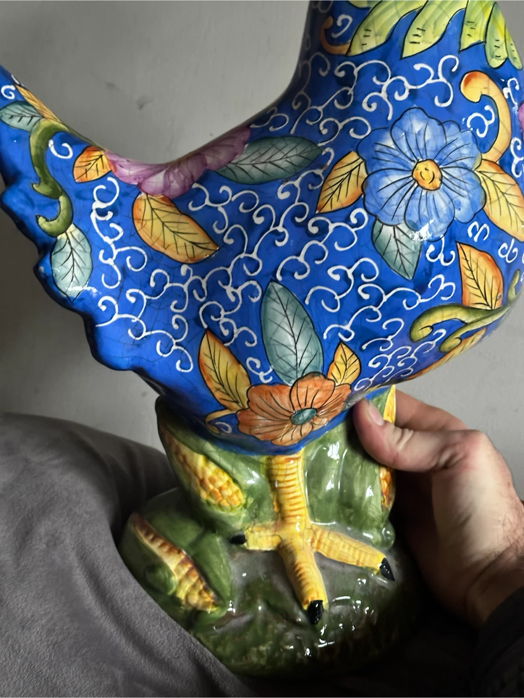 Vintage 15" Talavera Ceramic Rooster - photo 5