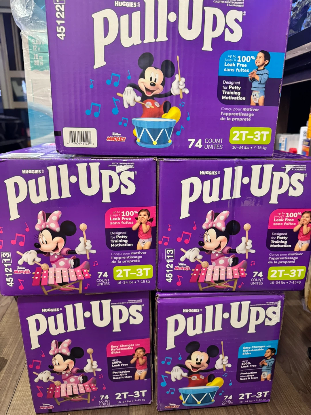 Huggies Pull-Ups Training Pants 2T-3T