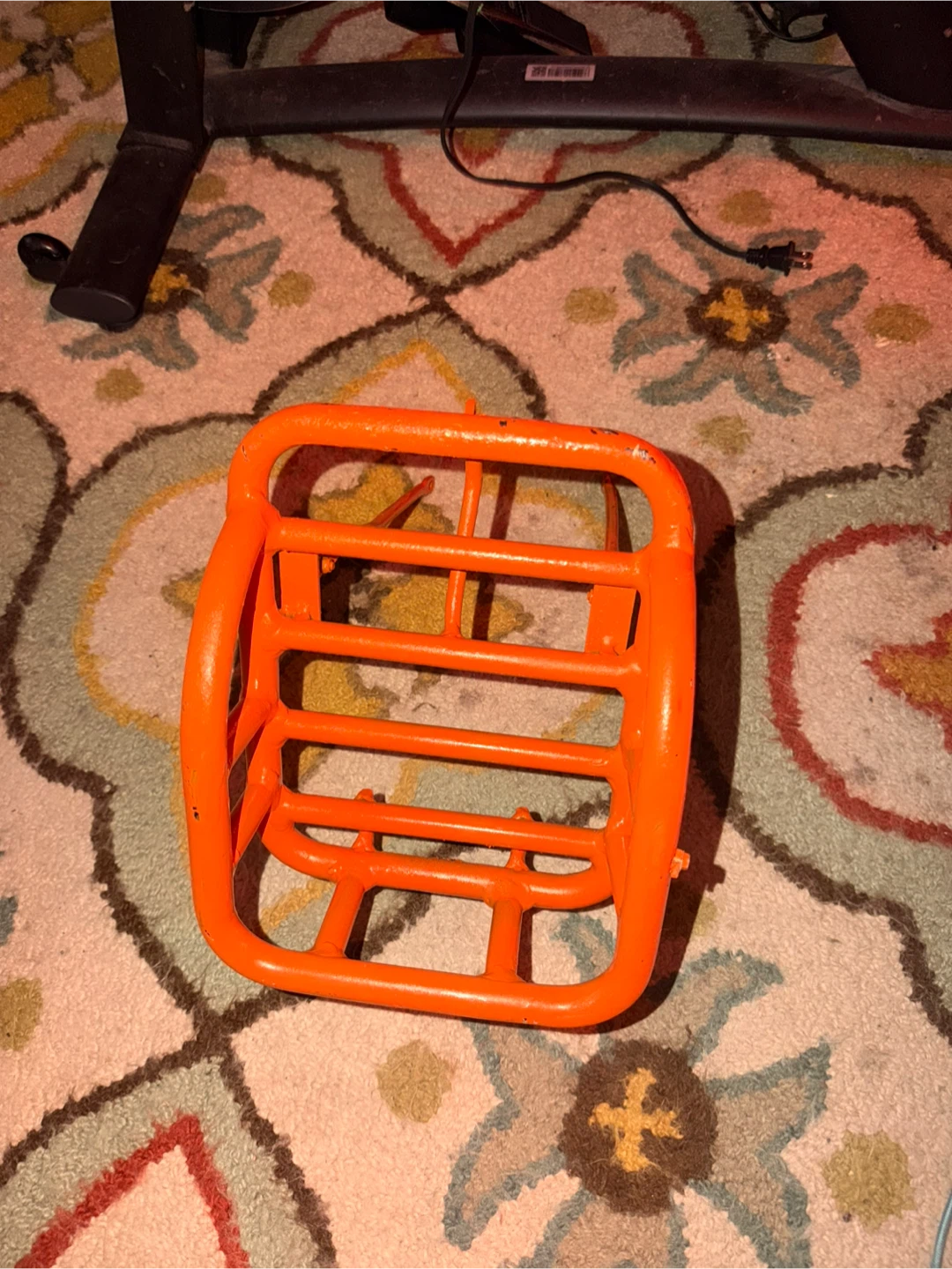 Rad mini Orange Metal Bike Basket - photo 2