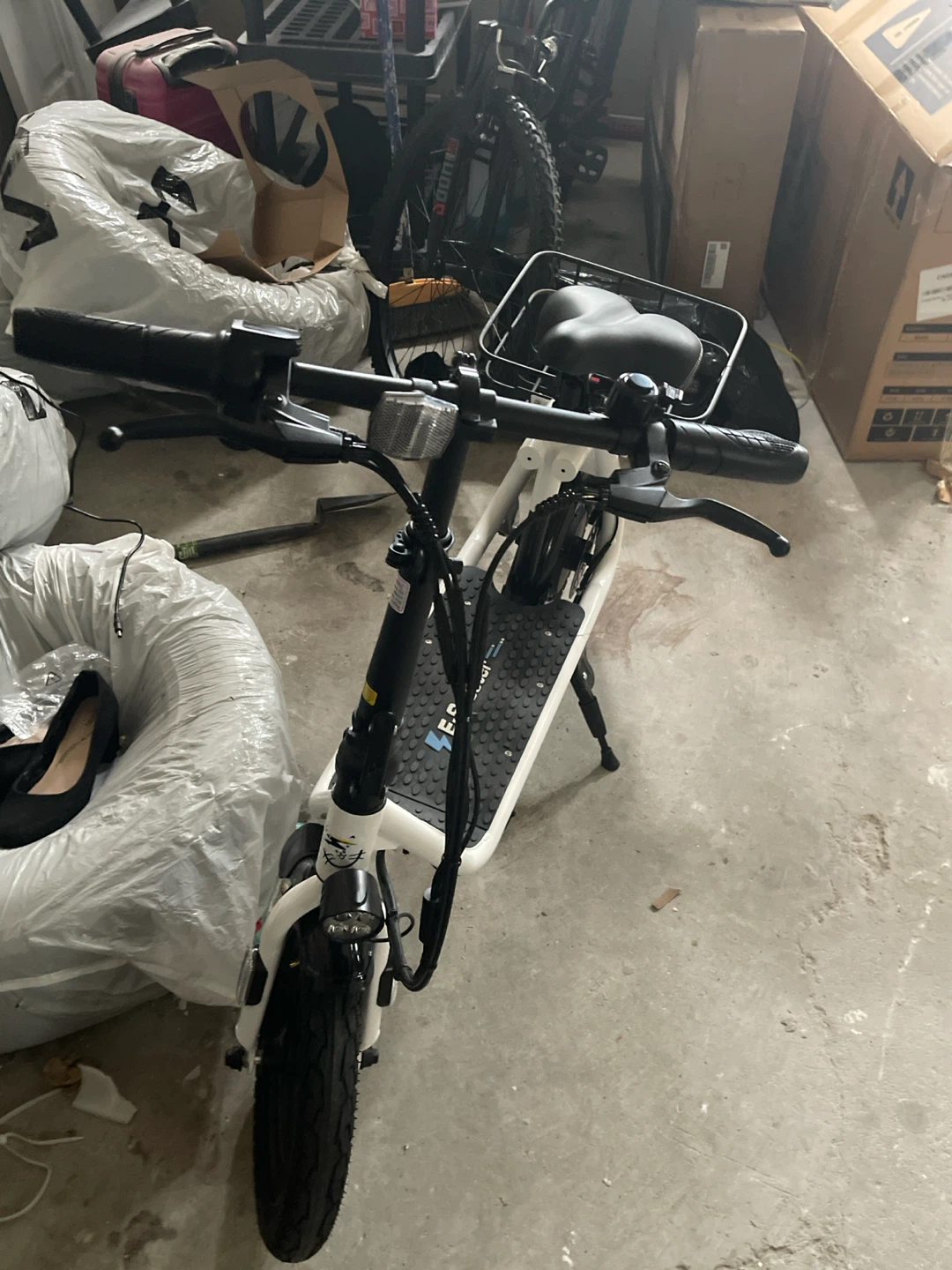E-Scooter Electric Scooter White