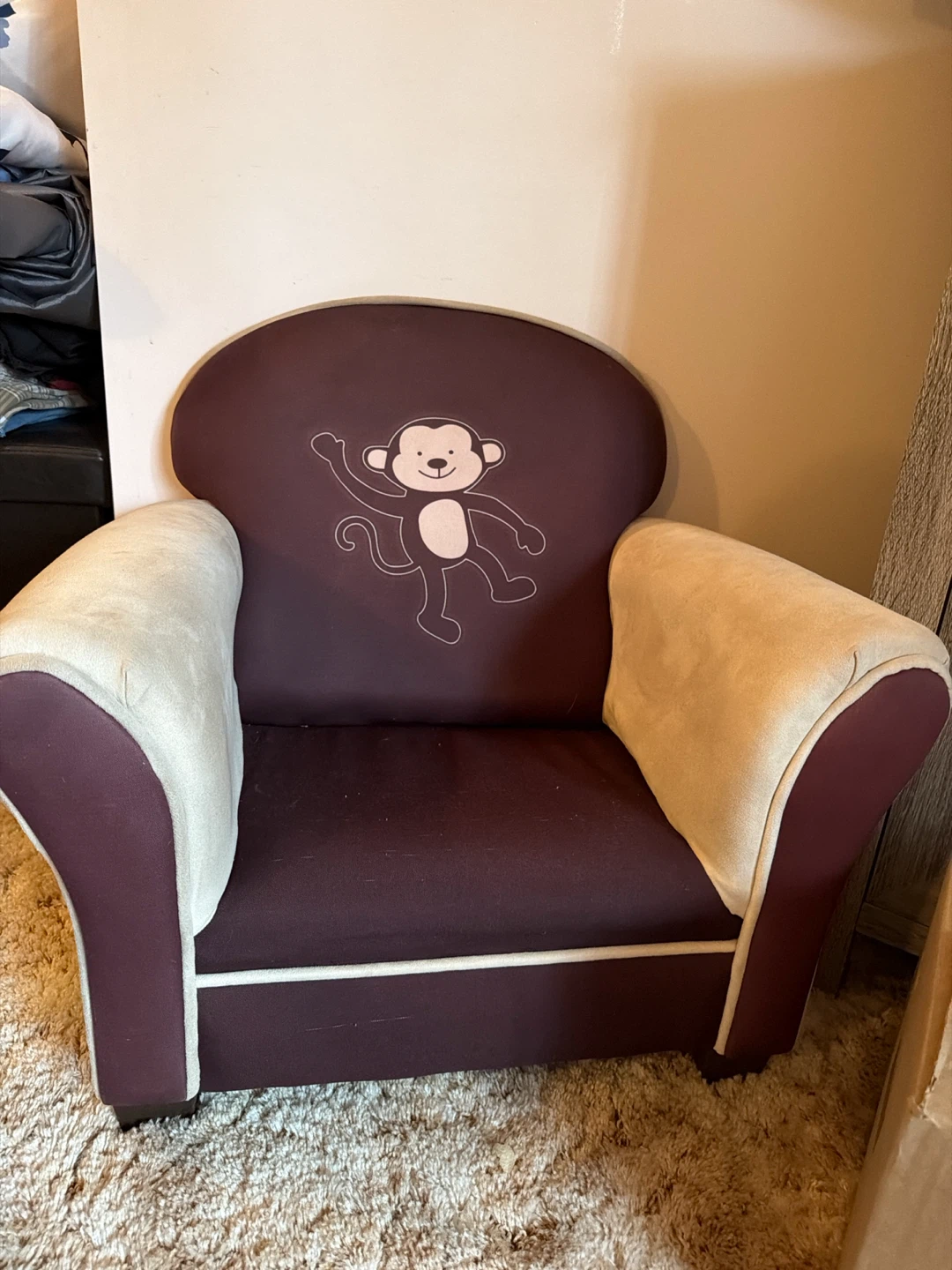 Toddler Monkey Armchair