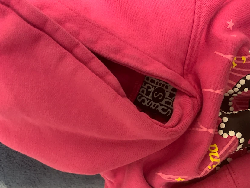 Sp5der Pink Hoodie - photo 4