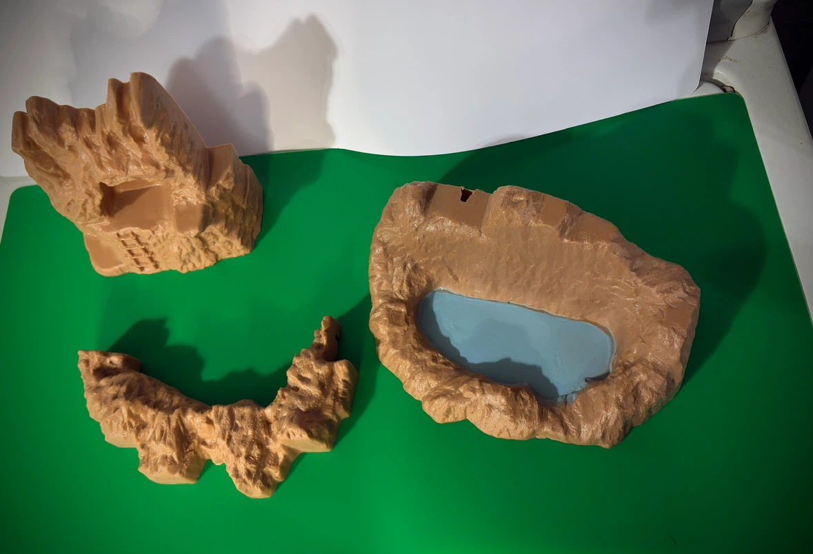 Vintage 1970s Marx Prehistoric Dinosaur Mountain Playset Lot - photo 2