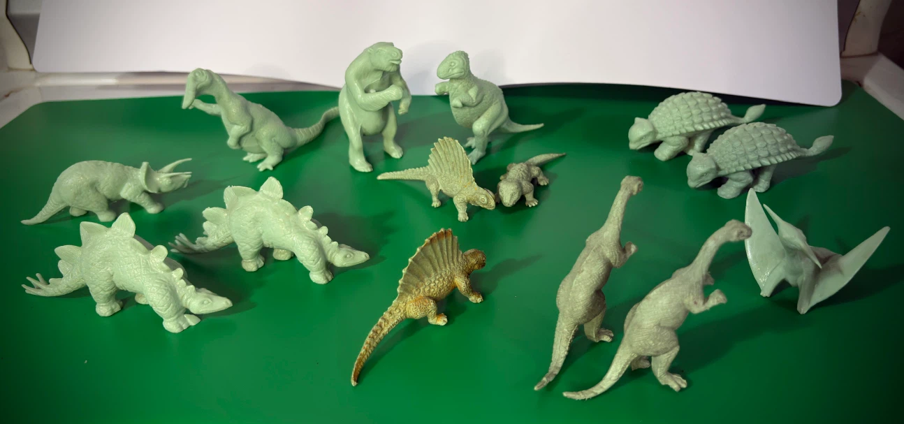 Vintage 1970s Marx Prehistoric Dinosaur Mountain Playset Lot - photo 5
