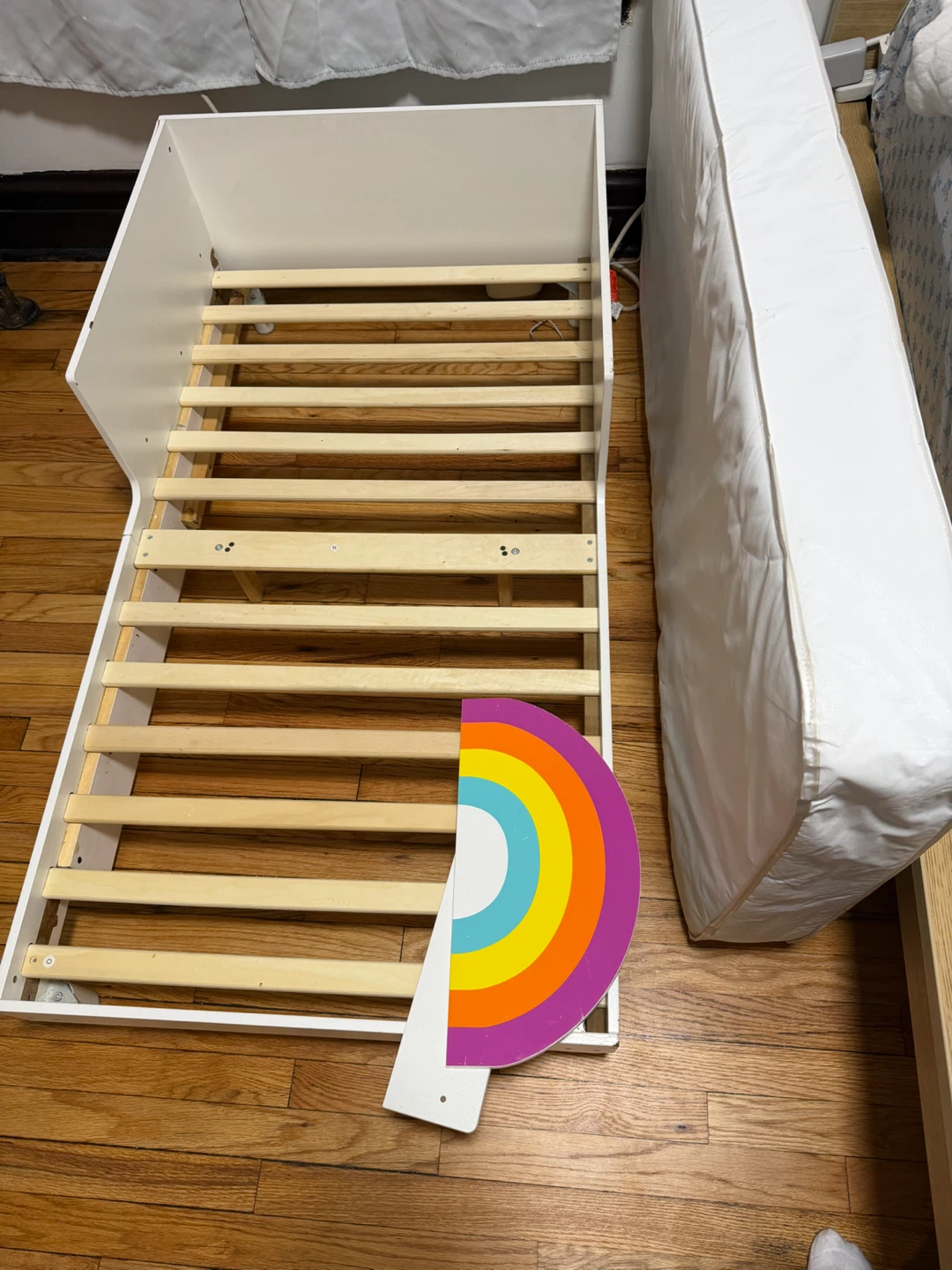 Rainbow Toddler Bed