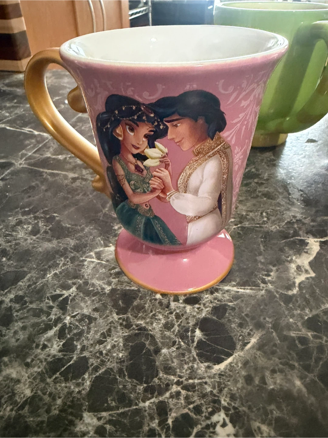 Disney Fairytale Designer Collection Jasmine and Aladdin Mug - photo 3