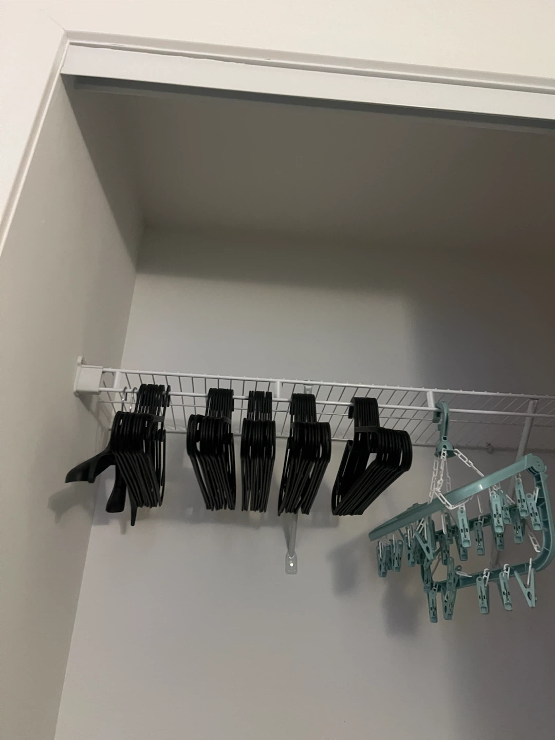 IKEA Clothes Hangers (49 pcs) + Clip Hangers