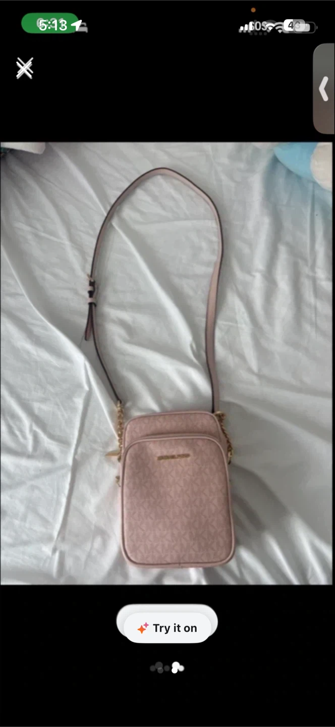 Michael Kors Pink Logo Crossbody Bag - photo 2