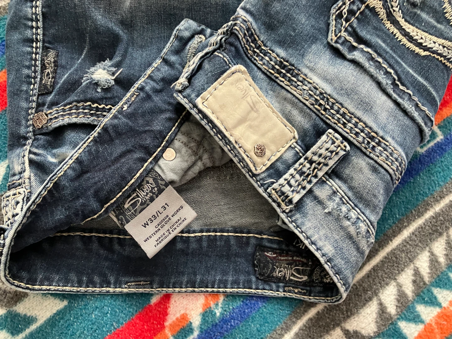 Silver Jeans Co. Denim Jeans W33 L31 - photo 4