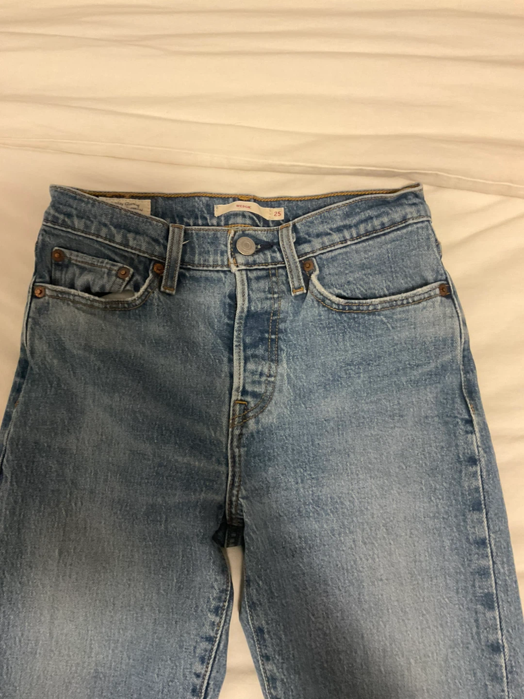 Levi's Wedgie Straight Jeans Size 25 - photo 2