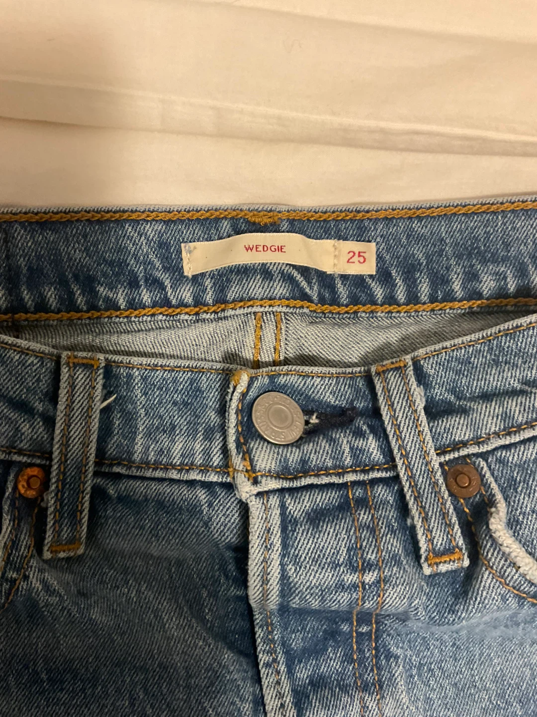 Levi's Wedgie Straight Jeans Size 25 - photo 3
