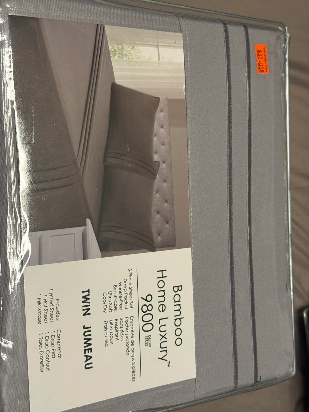 Bamboo Luxury Twin 3-Piece Bed Sheet Set - photo 3