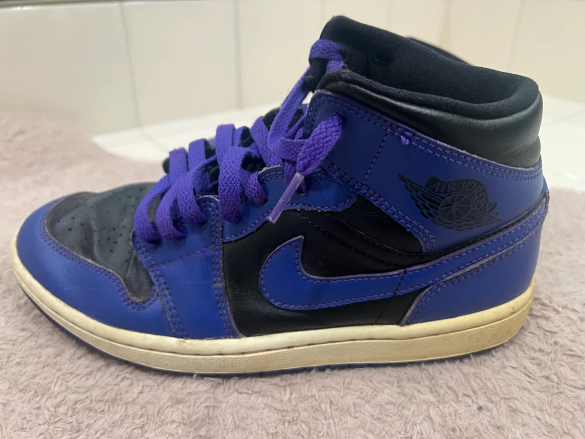 Nike air Jordon 1mid dark concord - photo 2