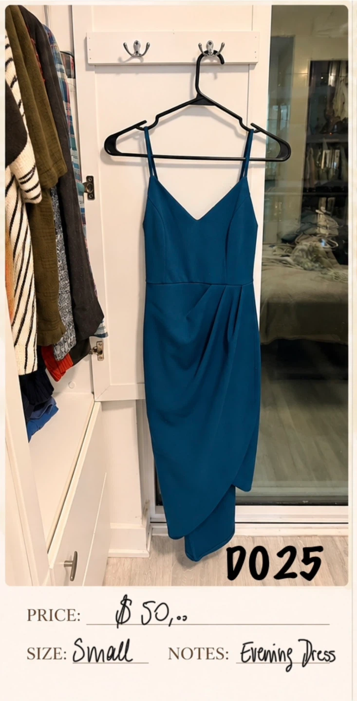 Blue Evening Dress