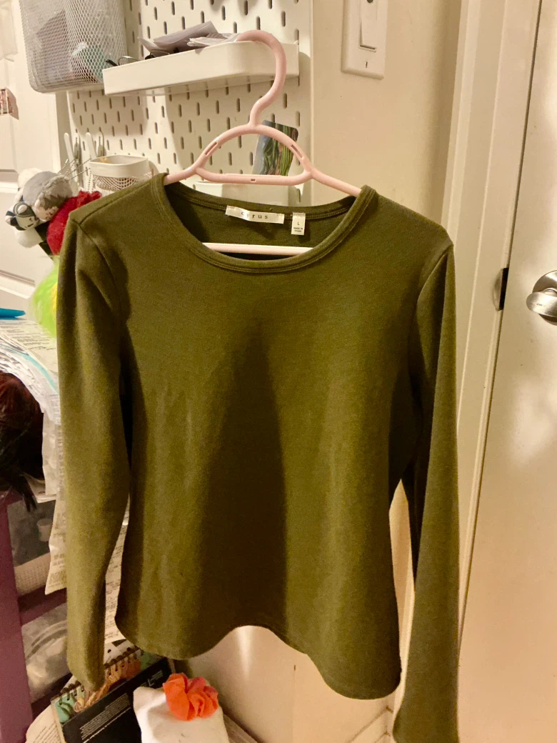 Cyrus Long-Sleeve Shirt - Olive Green