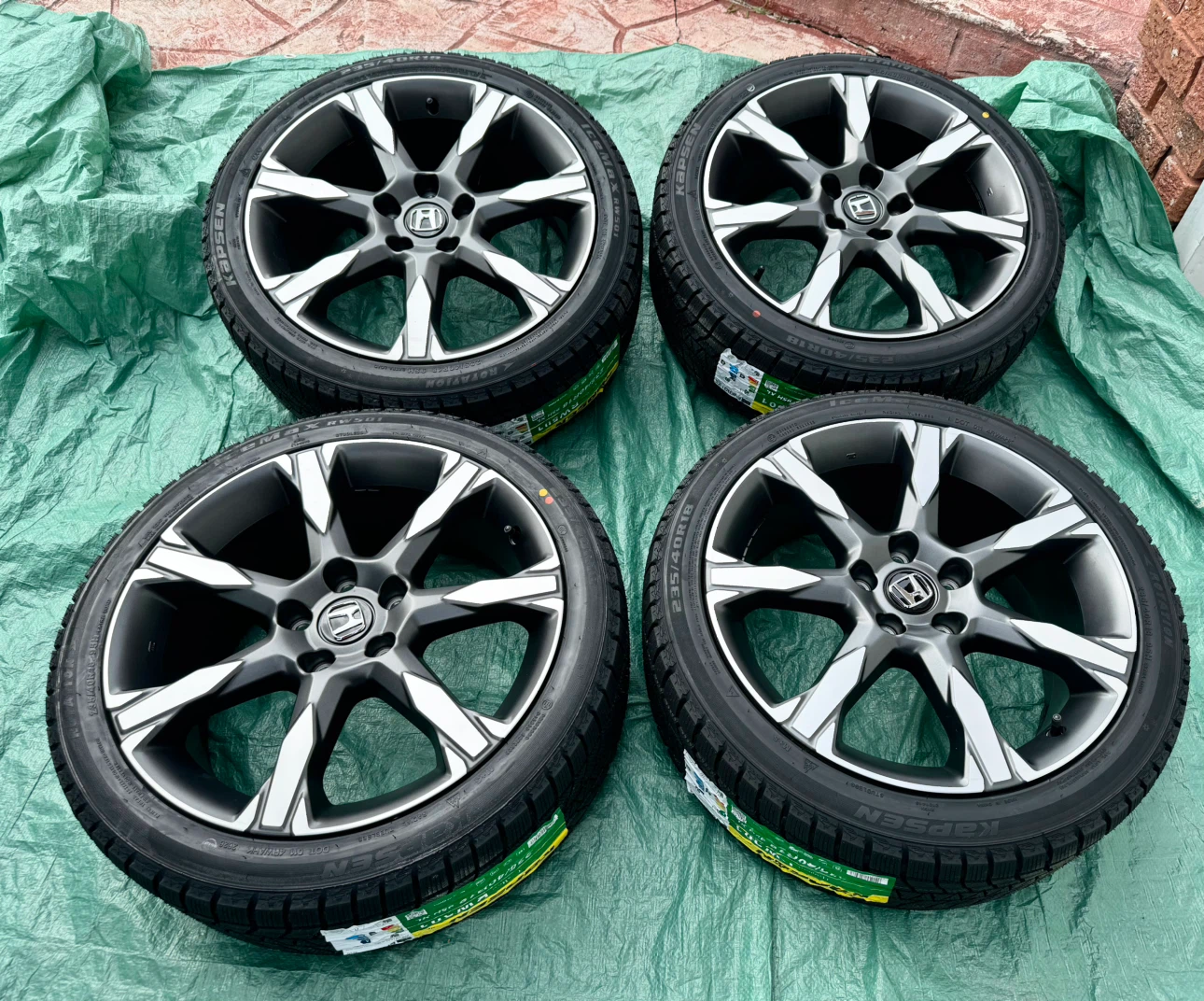 🥶🥶 2026 CIVIC 18” OEM TOURING RIMS ✅ NEW WINTER TIRES - photo 2