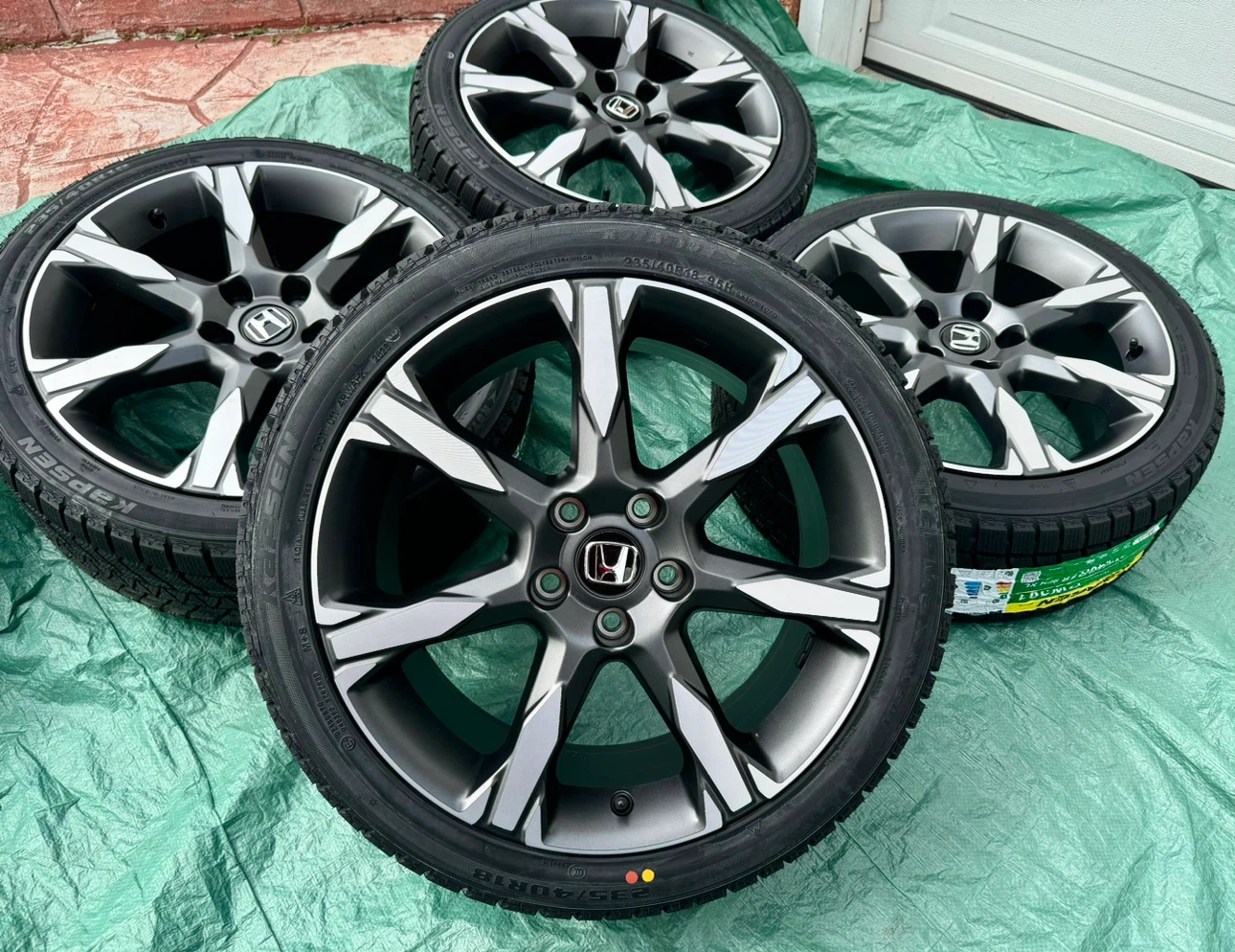 🥶🥶 2026 CIVIC 18” OEM TOURING RIMS ✅ NEW WINTER TIRES - photo 3