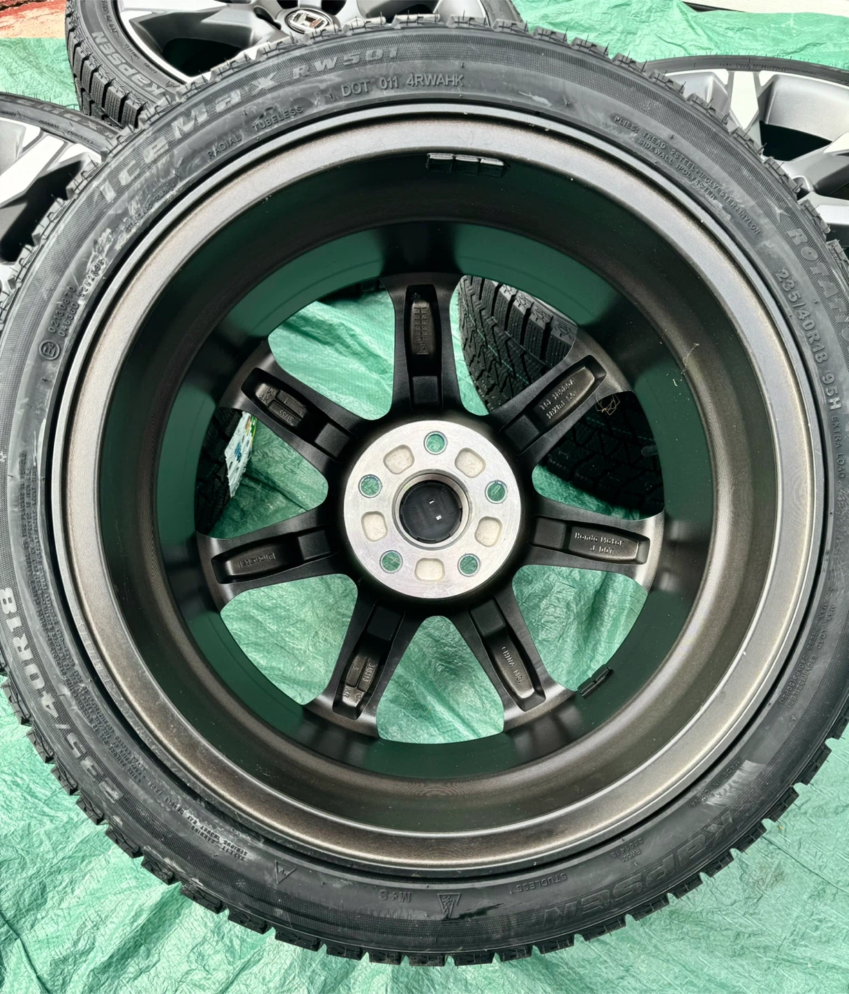 🥶🥶 2026 CIVIC 18” OEM TOURING RIMS ✅ NEW WINTER TIRES - photo 5