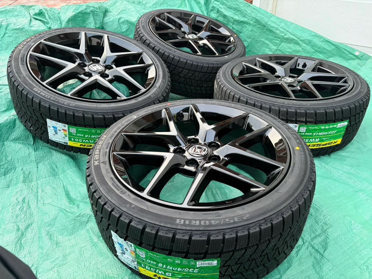 ⛄️⛄️ OEM 2026 CIVIC 18” SPORT RIMS ✅ NEW WINTER TIRES - photo 3