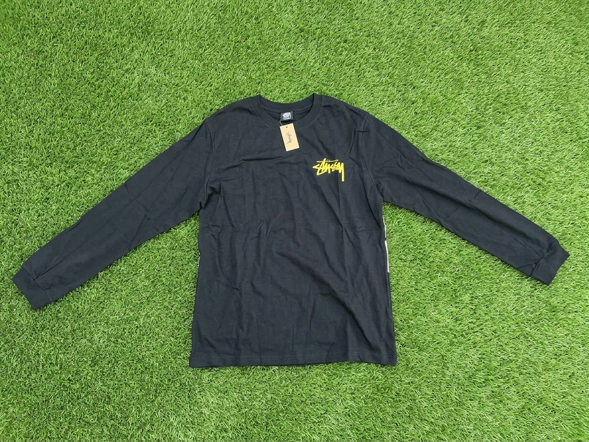 Stussy Lowrider Graphic Long Sleeve Tee Black Size Medium - photo 2