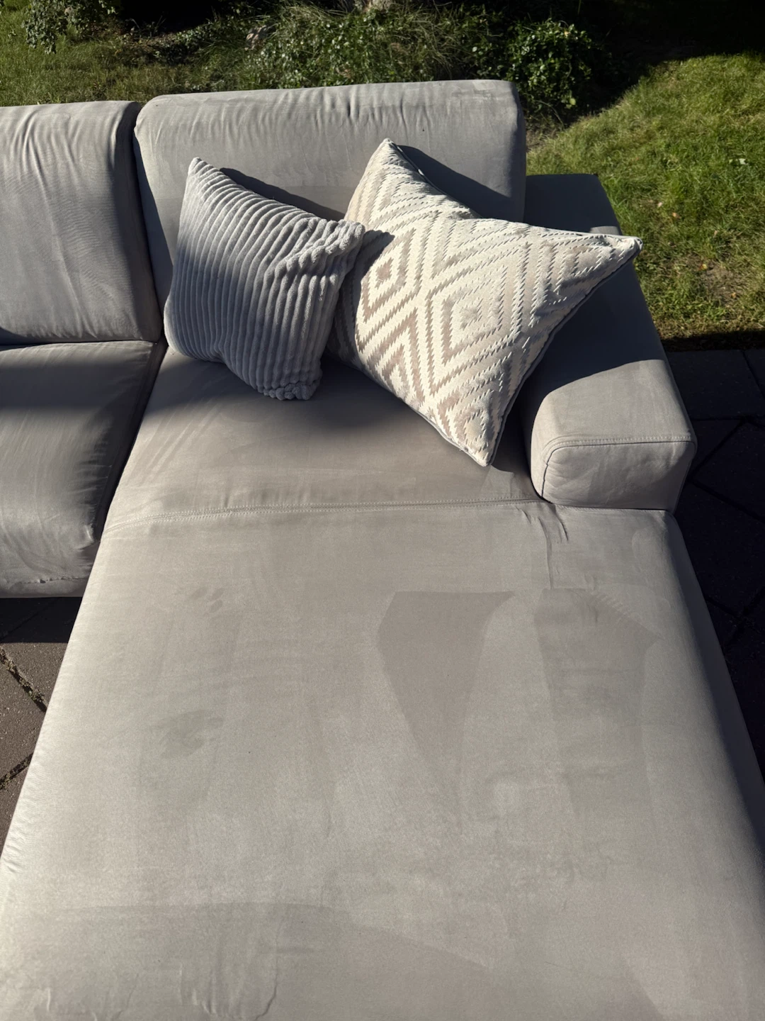 4 Seater Modern Grey Sectional - photo 2
