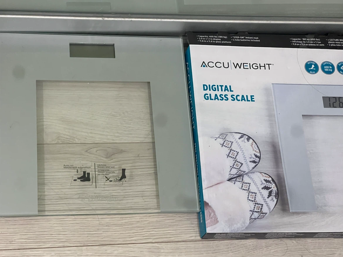 Accu Weight Digital Glass Scale