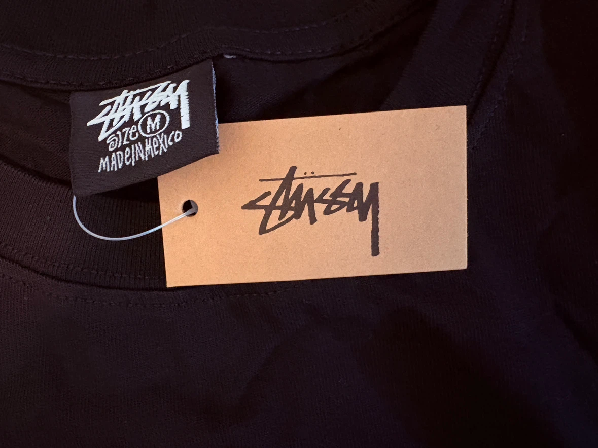 Stussy Lowrider Graphic Long Sleeve Tee Black Size Medium - photo 4