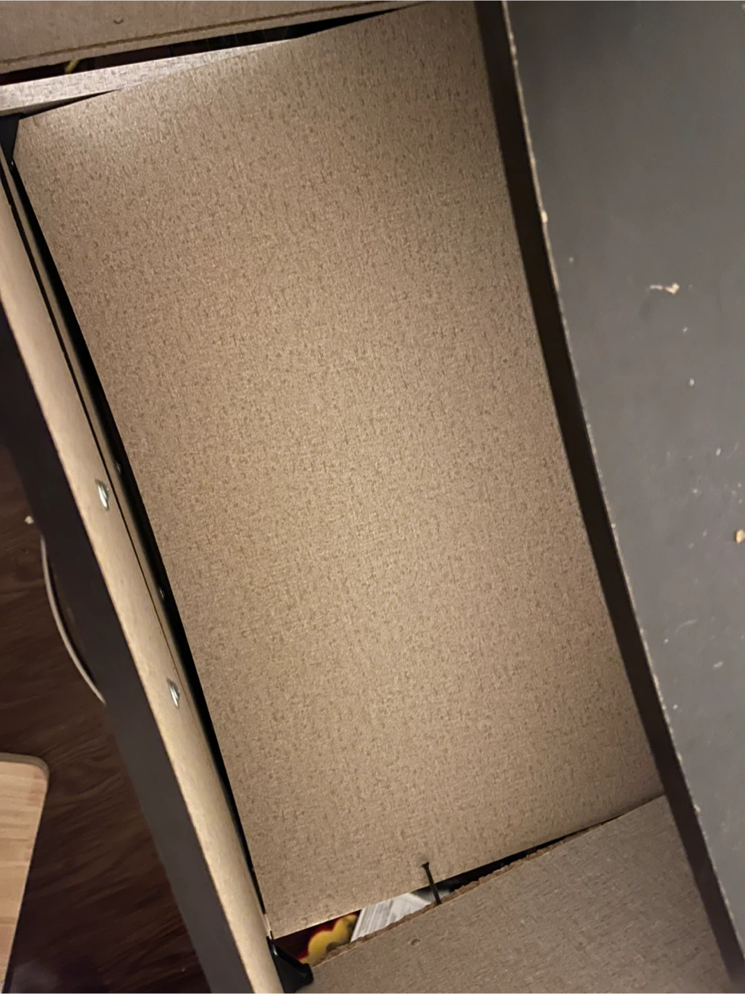 Dark Brown 4-Drawer Dresser - photo 2