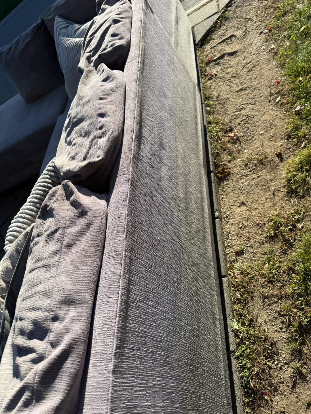 6 Seater Beige Sectional - photo 5