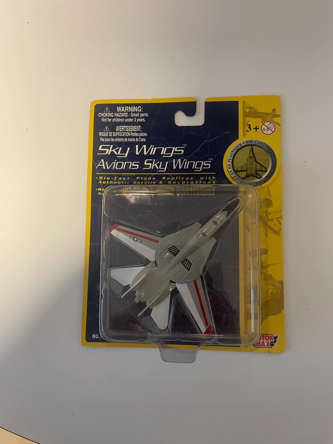 Motor Max Sky Wings Die-Cast Plane