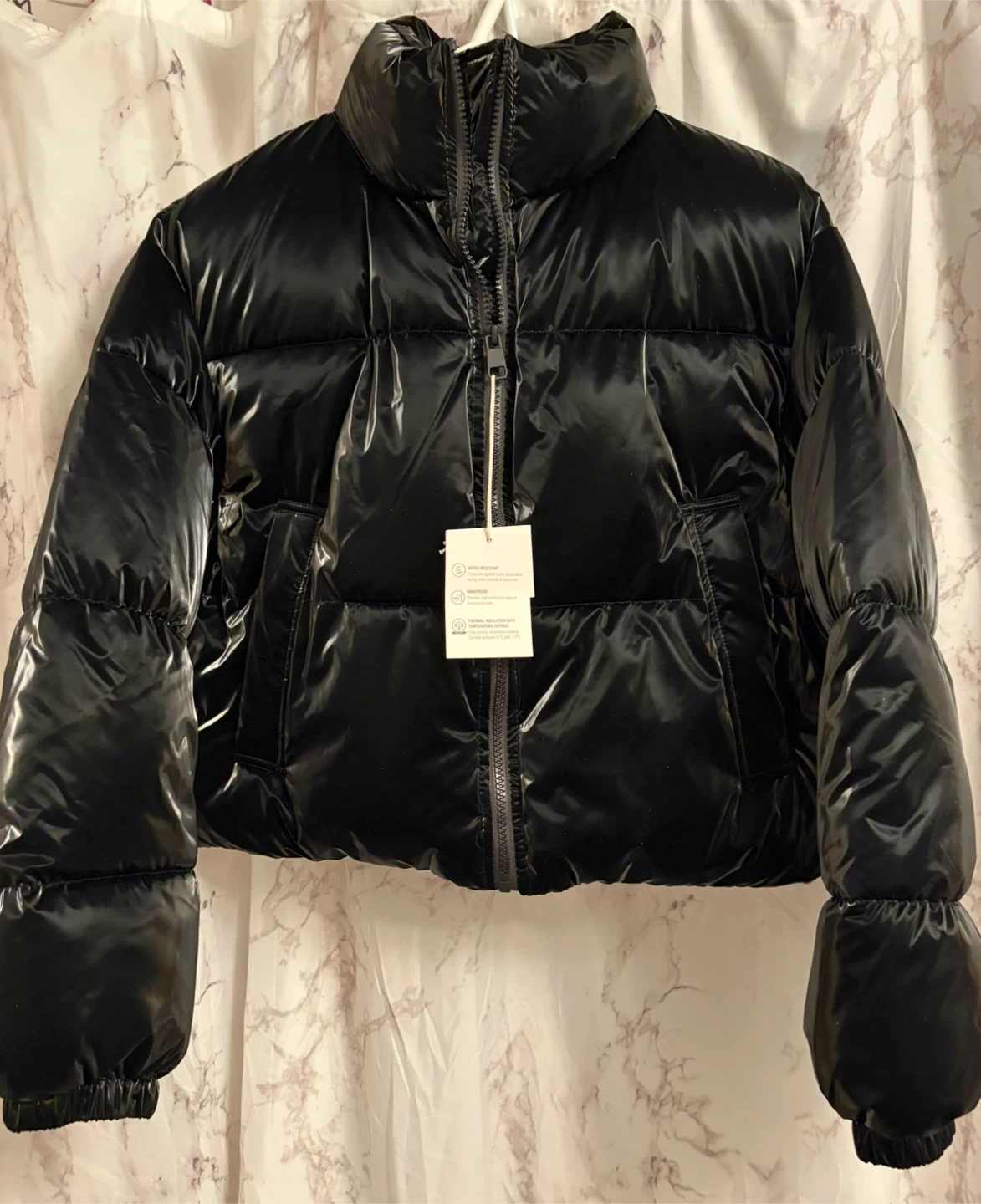 Zara Puffer Jacket -Champagne