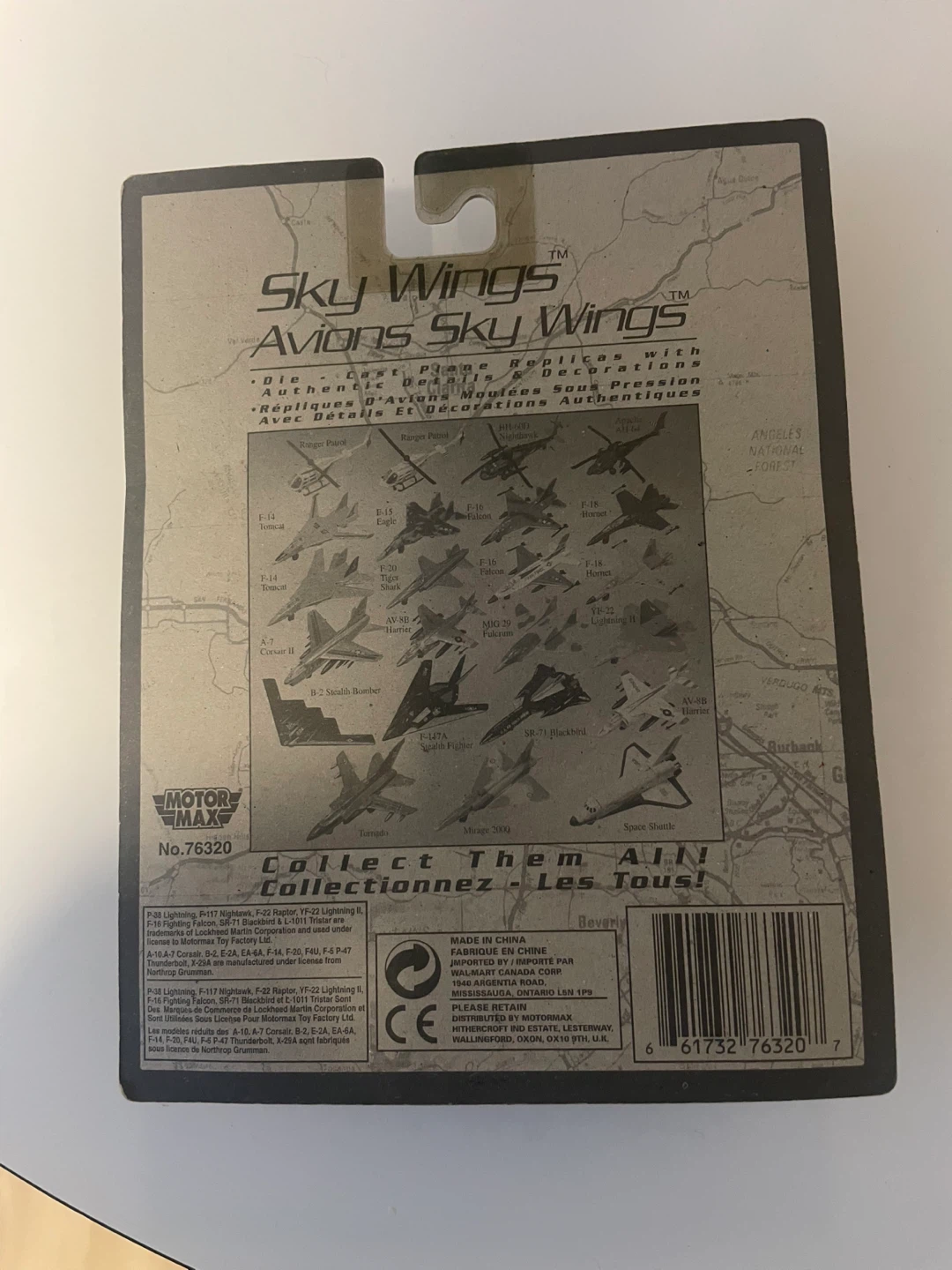 Motor Max Sky Wings Die-Cast B-2 Stealth Bomber - photo 2