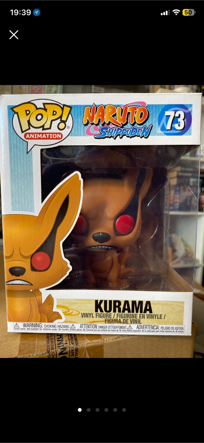 Funko Pop Animation Naruto Shippuden Kurama #73