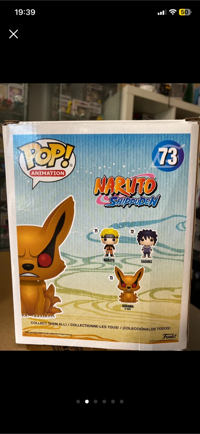 Funko Pop Animation Naruto Shippuden Kurama #73 - photo 2