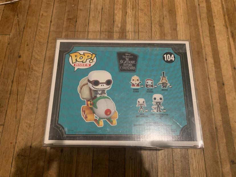 Funko Pop Rides Jack Skellington in Snowmobile 104 - photo 2