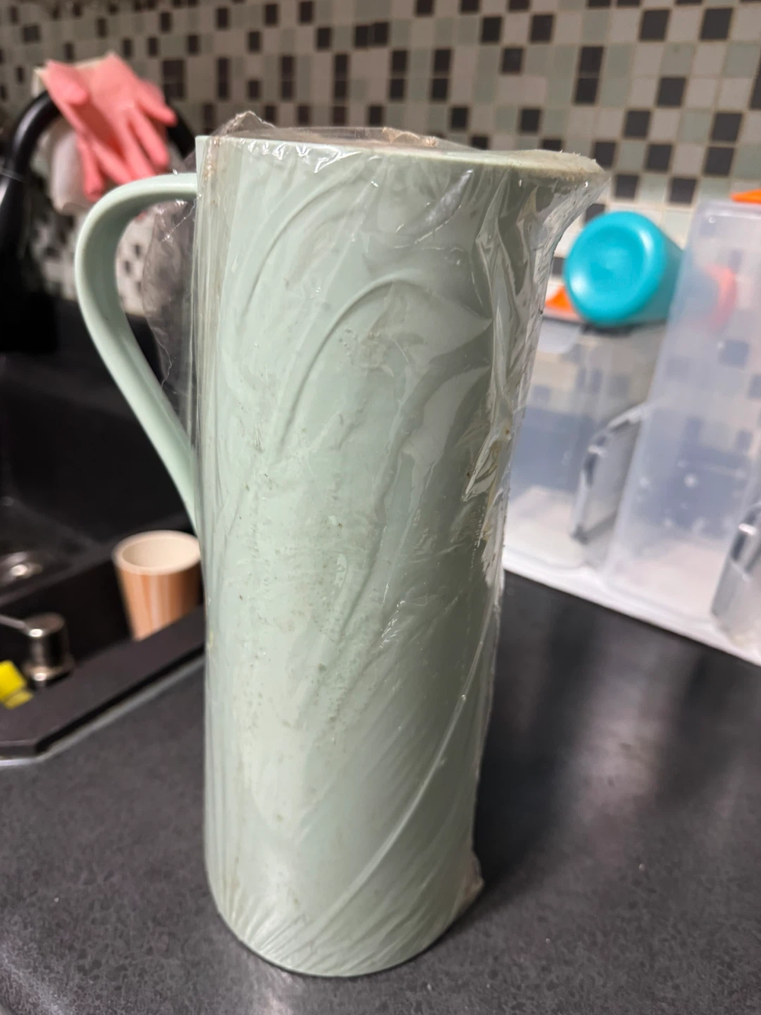 Light Green flask from ikea. - photo 2