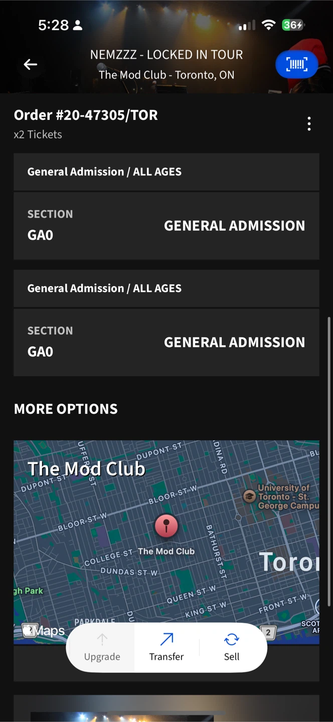 2 Nemzzz Locked In Tour Tickets - Toronto