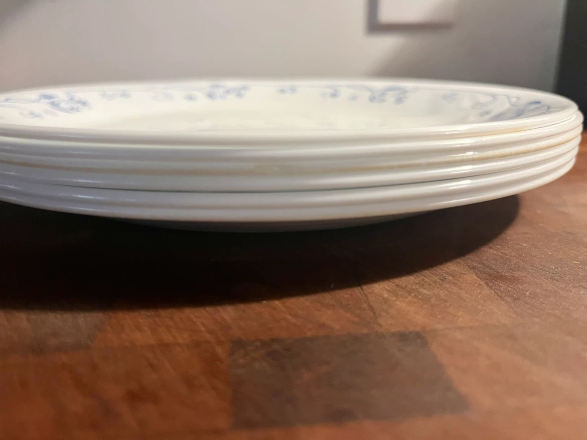 Set of 12 Corelle Provincial Blue Dinner/Side Plates - photo 2
