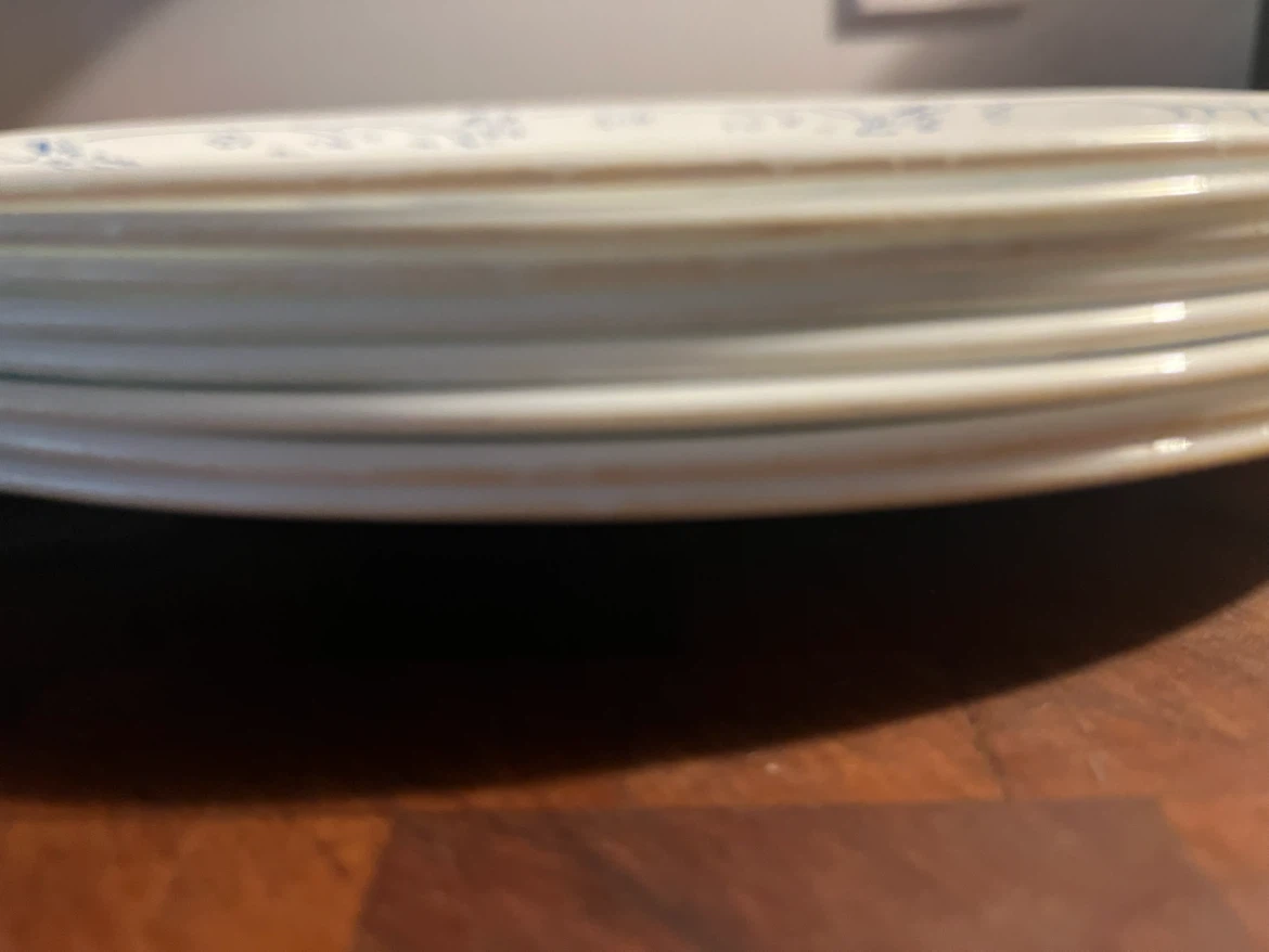 Set of 12 Corelle Provincial Blue Dinner/Side Plates - photo 4