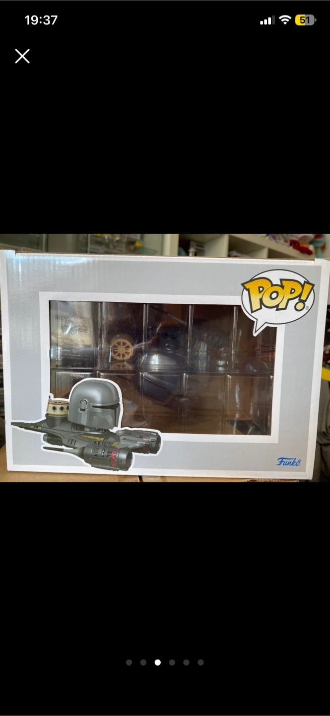Funko Pop! The Mandalorian in N-1 Starfighter #670 - photo 3