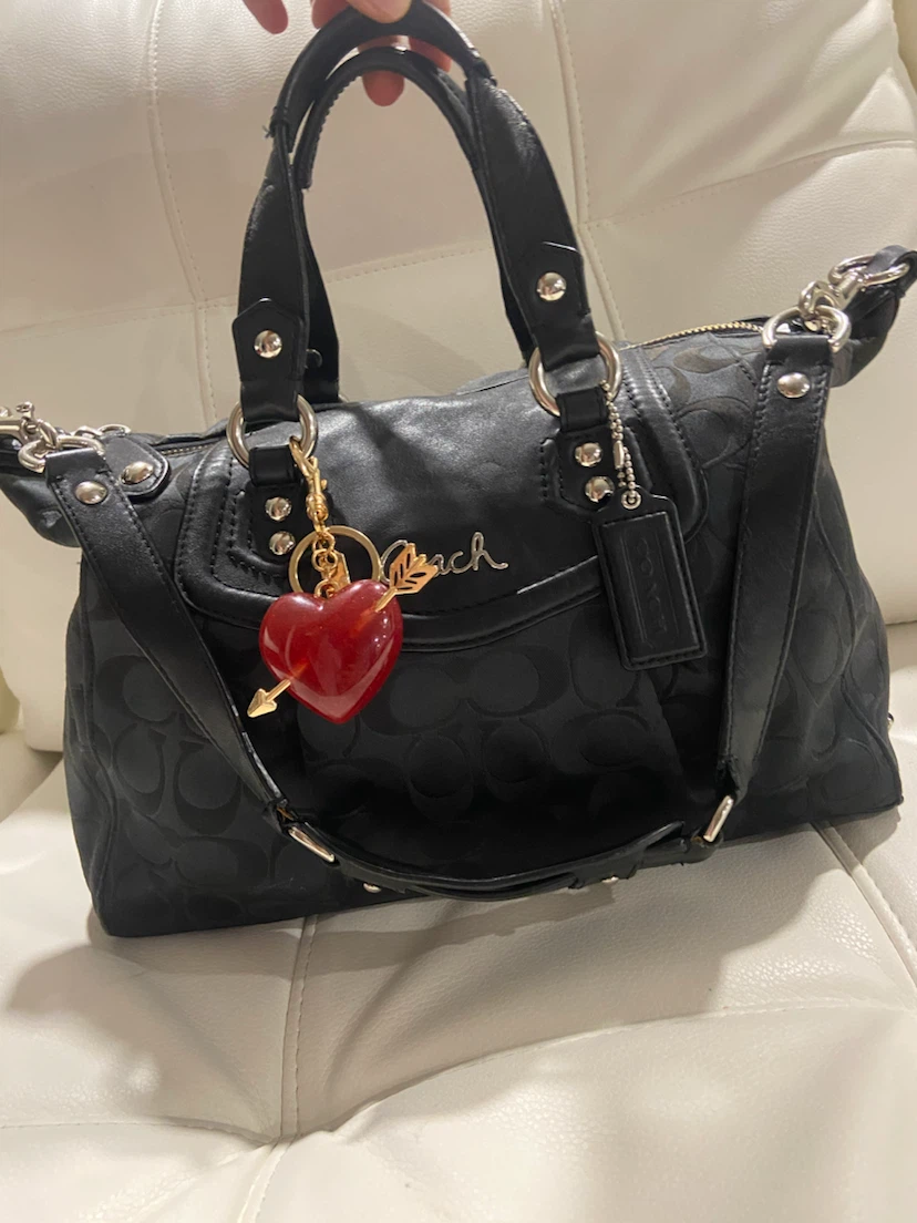 vintage  Coach Signature Satchel Bag