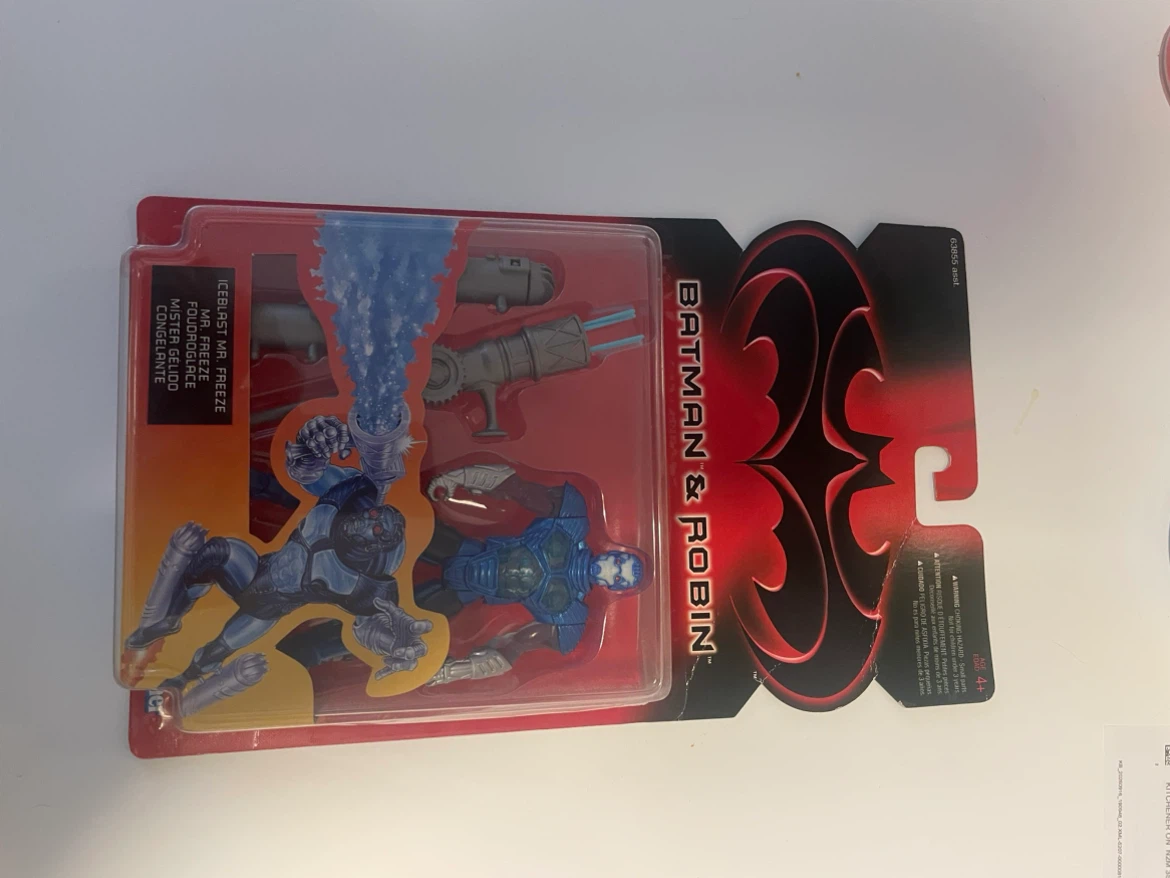 Vintage 1997 Kenner Batman & Robin Iceblast Mr. Freeze