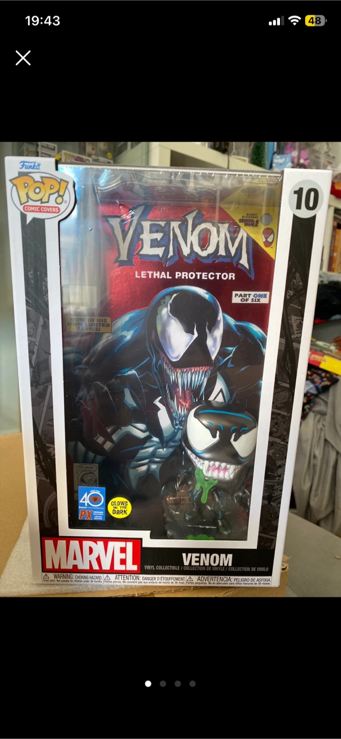 Funko Pop Comic Covers Venom Lethal Protector