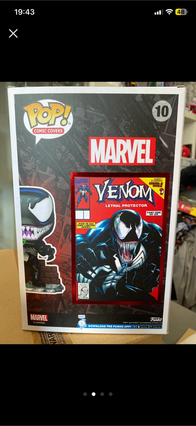 Funko Pop Comic Covers Venom Lethal Protector - photo 2