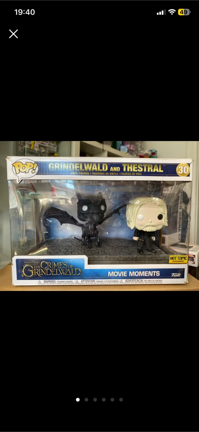 Funko Pop Movie Moments Grindelwald and Thestral #30
