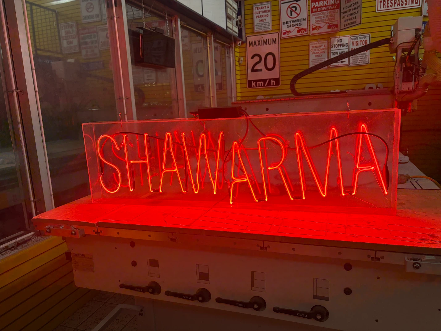 Shawarma Neon Sign - photo 2