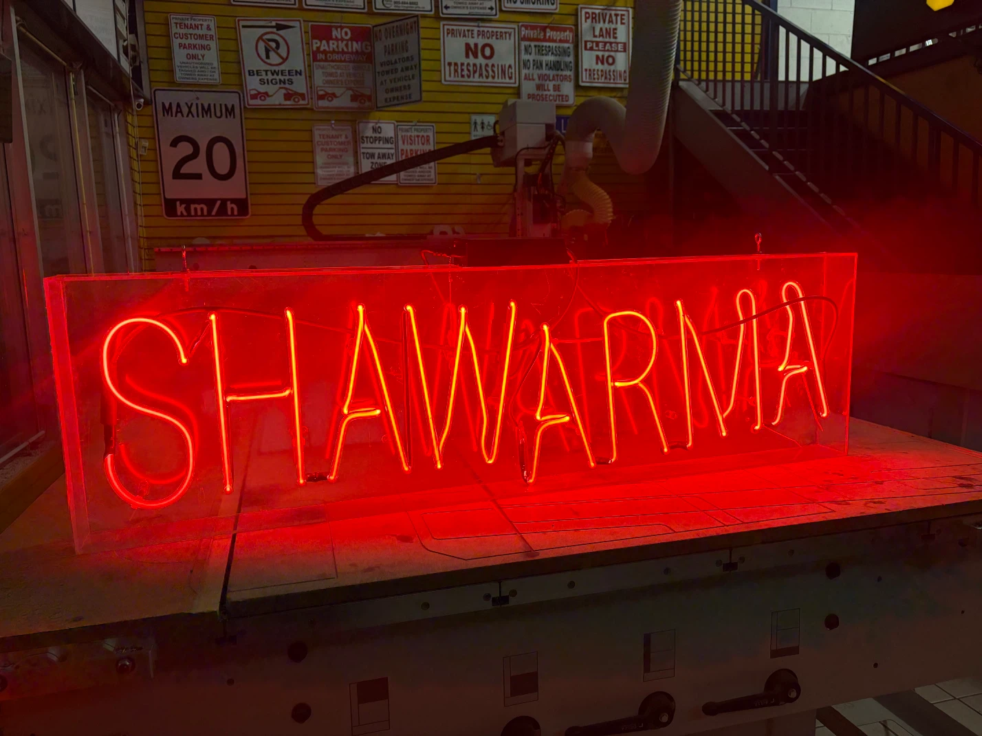 Shawarma Neon Sign - photo 3