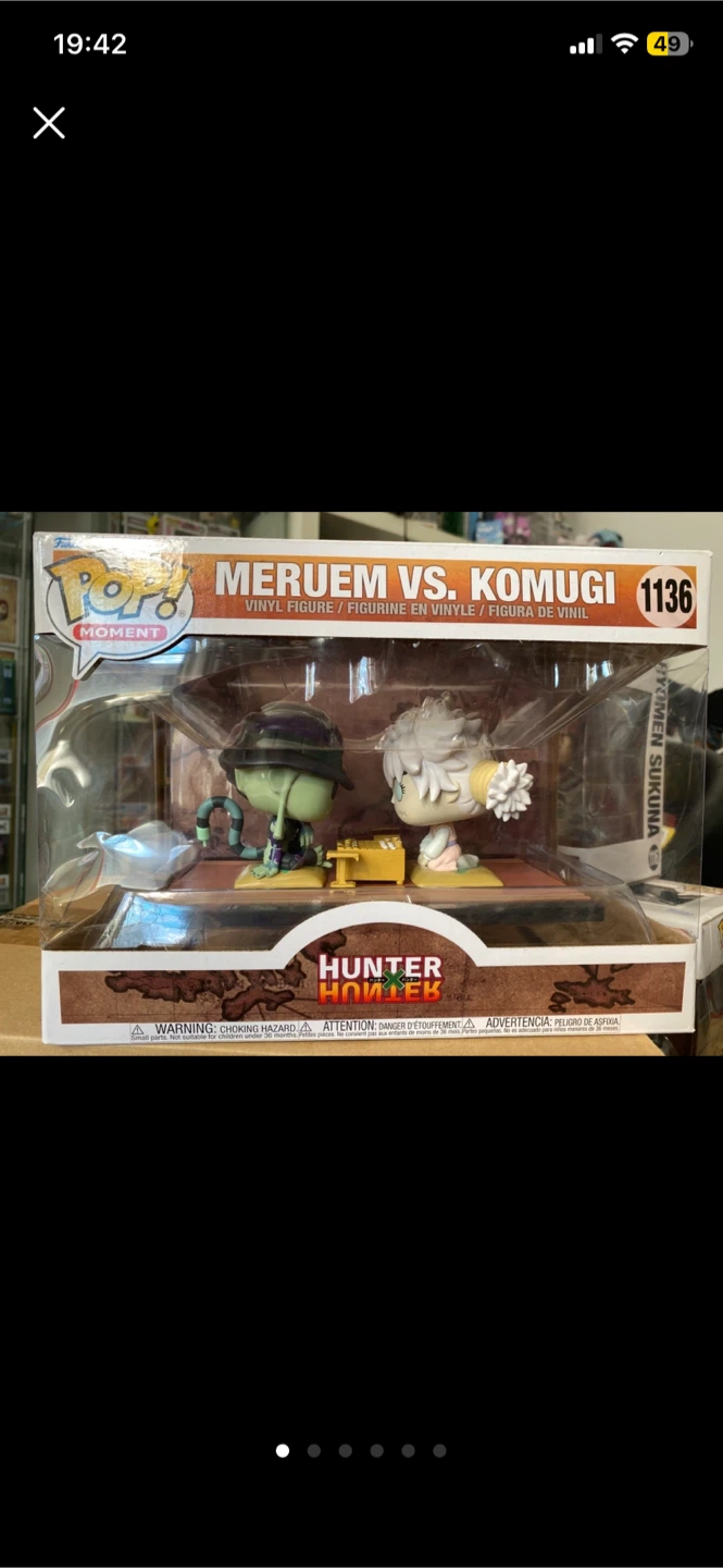 Funko Pop! Moment Hunter x Hunter Meruem vs. Komugi 1136