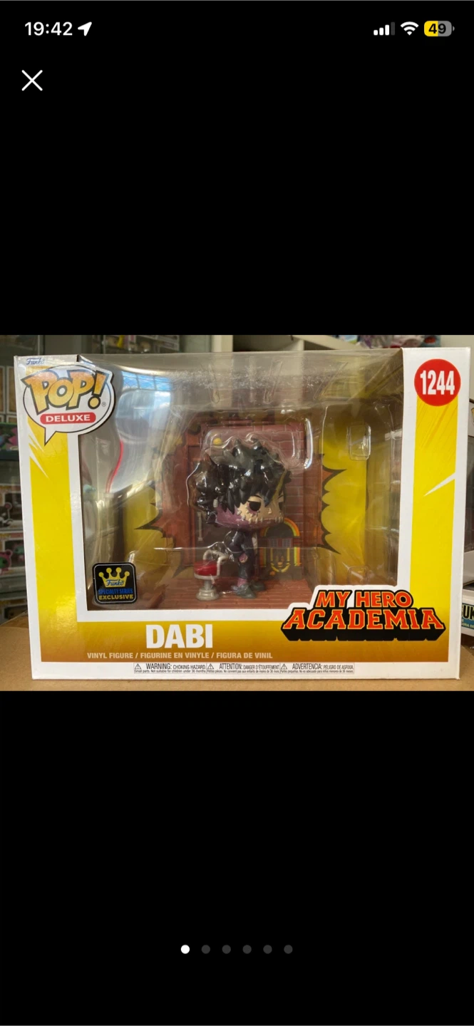 Funko Pop Deluxe My Hero Academia Dabi 1244