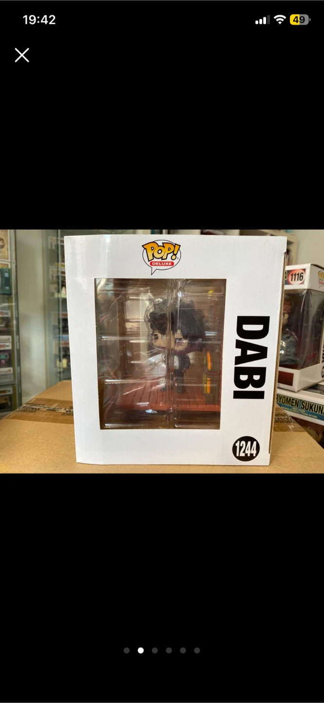 Funko Pop Deluxe My Hero Academia Dabi 1244 - photo 2